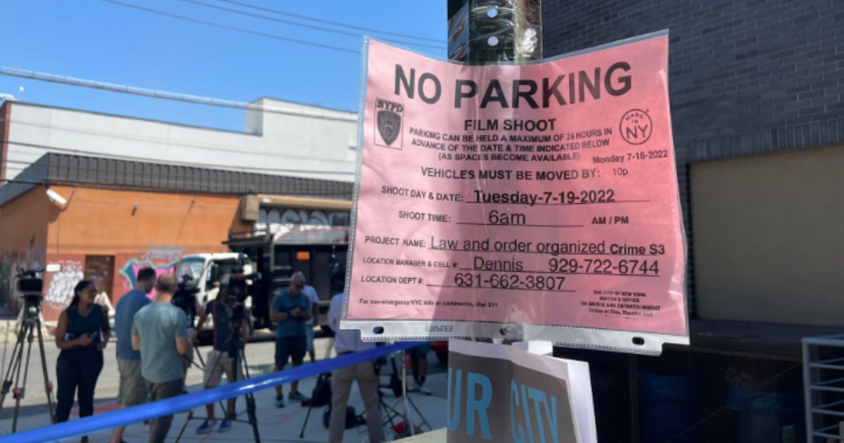 A crew member was shot on the set of "Law and Order" on Tuesday in New York City.