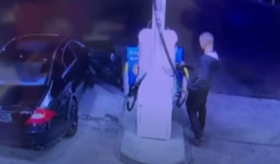 A man in Roseville, California, was caught on camera stealing gas.