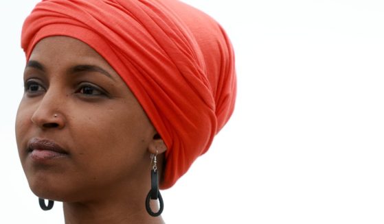 Rep. Ilhan Omar speaks during a press conference held outside of the U.S. Capitol Building on June 14, in Washington, D.C.