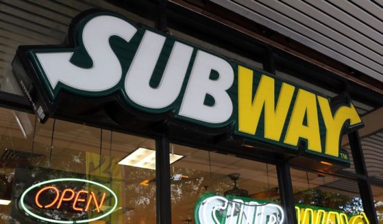A Subway restaurant is seen on October 21, 2015, in Miami.