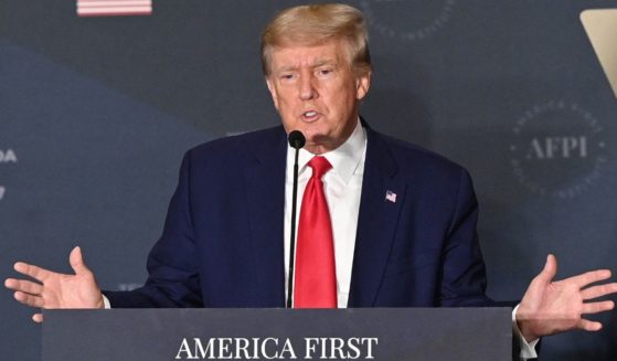 Former President Donald Trump speaks at the America First Policy Institute Agenda Summit in Washington, D.C, on Tuesday.