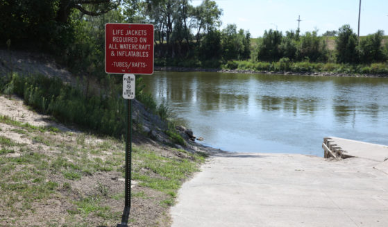 An unidentified child died this week after swimming in the Elkhorn River, just west of Omaha, Nebraska.