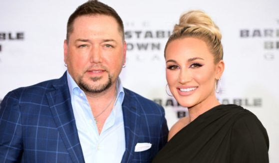 Jason and Brittany Aldean attend the Barnstable Brown Gala at the Barnstable-Brown Mansion in Louisville, Kentucky on May 6.