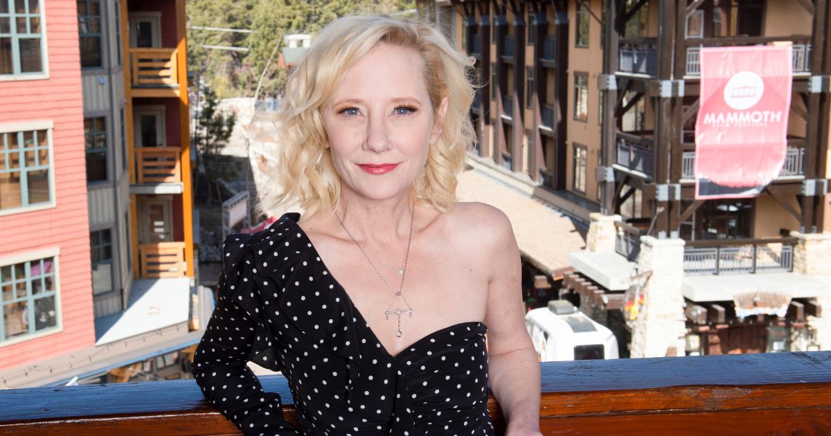 Actress Anne Heche attends the 3rd Annual Mammoth Film Festival Portrait Studio in Mammoth Lakes, California, on Feb. 29, 2020.
