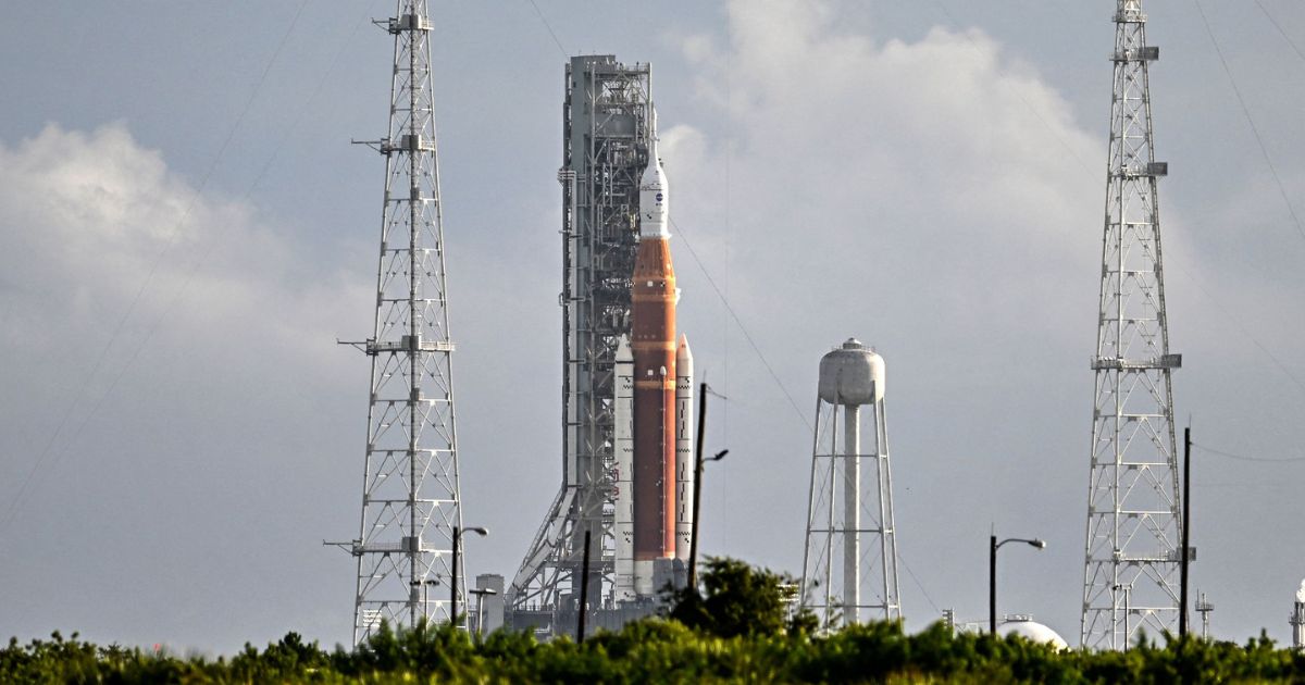 NASA's Artemis I unmanned lunar rocket was scheduled to launch from Cape Canaveral, Florida, on Monday, but the mission was aborted after officials noticed a temperature issue with one of the four engines.