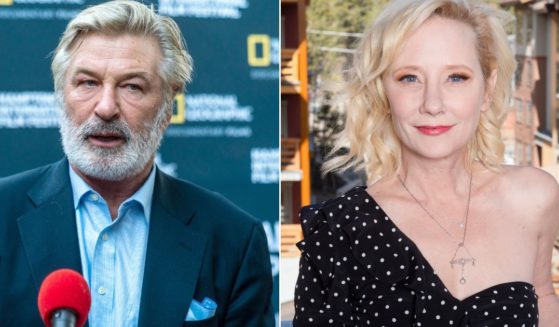 Alec Baldwin, left, is facing criticism after offering support to Anne Heche, right, following her car crash on Friday, where the actress was allegedly driving drunk during the day, causing her to crash into a home in Los Angeles, California.
