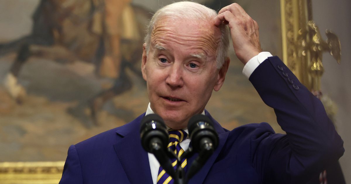 President Joe Biden discusses student loan debt relief at the White House Wednesday.