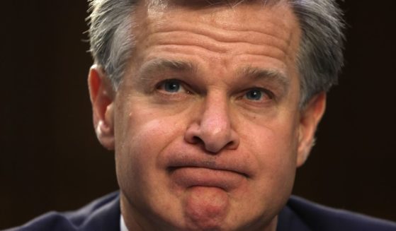 FBI Director Christopher Wray testifies during a hearing of the Senate Judiciary Committee on Capitol Hill on Aug. 4 in Washington, D.C.
