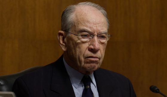 GOP Sen. Chuck Grassley of Iowa attends the Senate hearing on "Protecting America’s Children From Gun Violence" with the Senate Judiciary Committee at the U.S. Capitol in Washington, D.C., on June 15.
