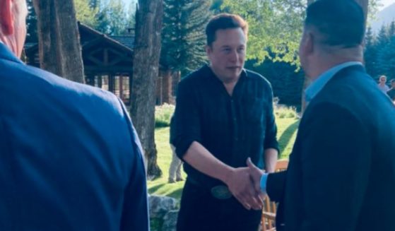 Elon Musk attended a Republican retreat hosted by Kevin McCarthy on Tuesday.