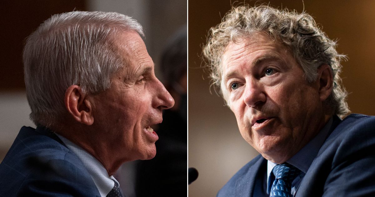 Anthony Fauci,, left, won't avoid investigation of his activity by retiring in December, according to Kentucky Sen. Rand Paul, right.