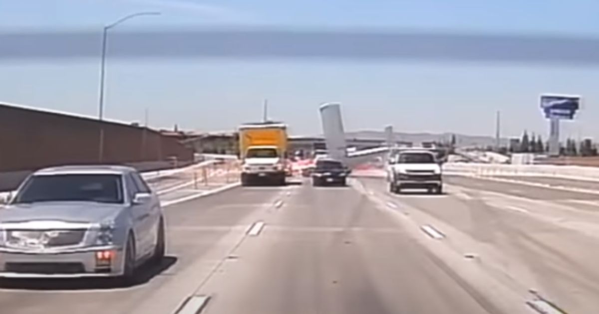 On Tuesday, a small plane managed to make an emergency landing on California's 91 Freeway before bursting into flames; thankfully, no one was injured.