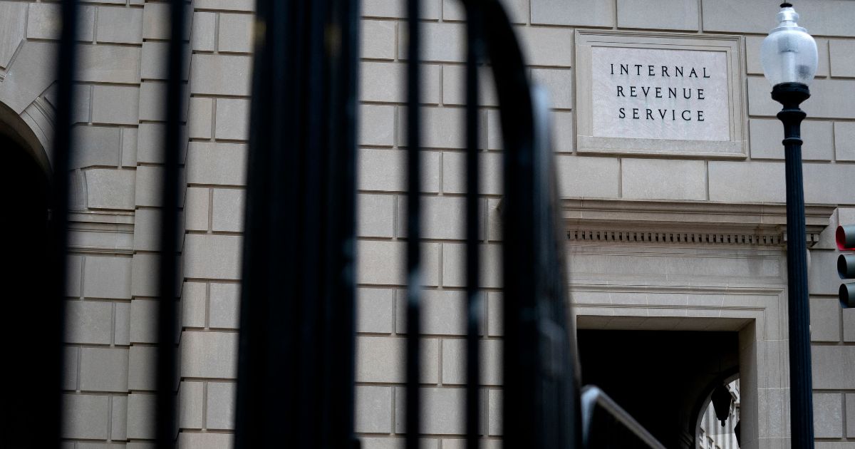 The Internal Revenue Service building in Washington is seen on Feb. 26.