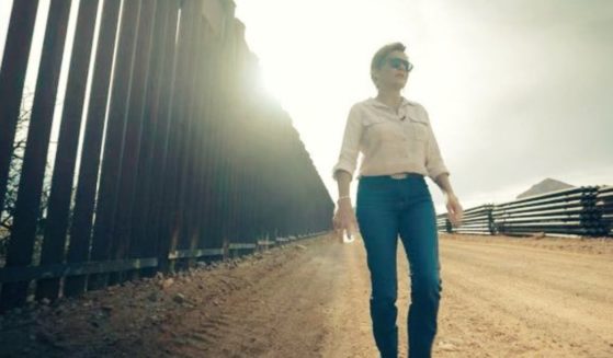 Arizona Republican gubernatorial candidate Kari Lake pledged to declare an invasion if she is elected and seize the federal government's border wall materials left in the state and complete the wall.