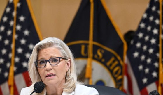 Rep. Liz Cheney delivers a statement during a hearing of the Jan. 6 committee in the Cannon House Office Building in Washington, D.C., on July 21.