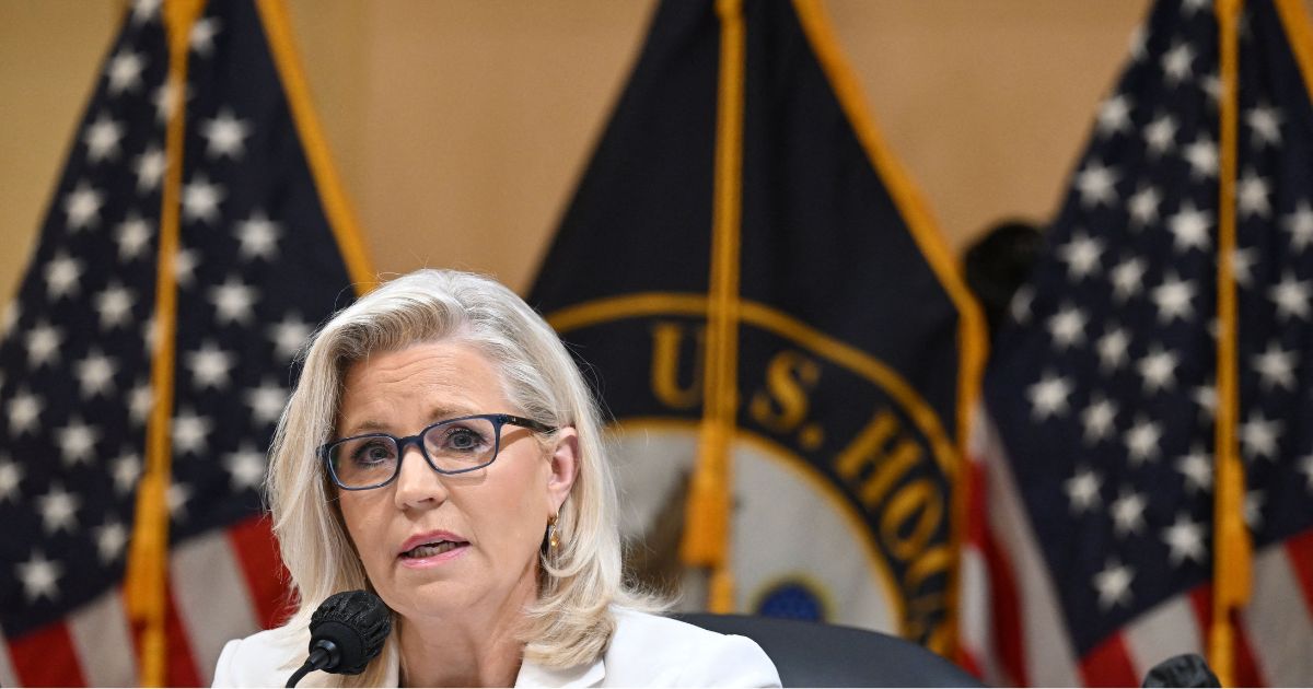 Rep. Liz Cheney delivers a statement during a hearing of the Jan. 6 committee in the Cannon House Office Building in Washington, D.C., on July 21.