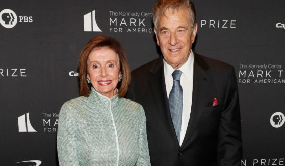 Nancy Pelosi and Paul Pelosi attend an event at the Kennedy Center on April 24 in Washington, D.C.