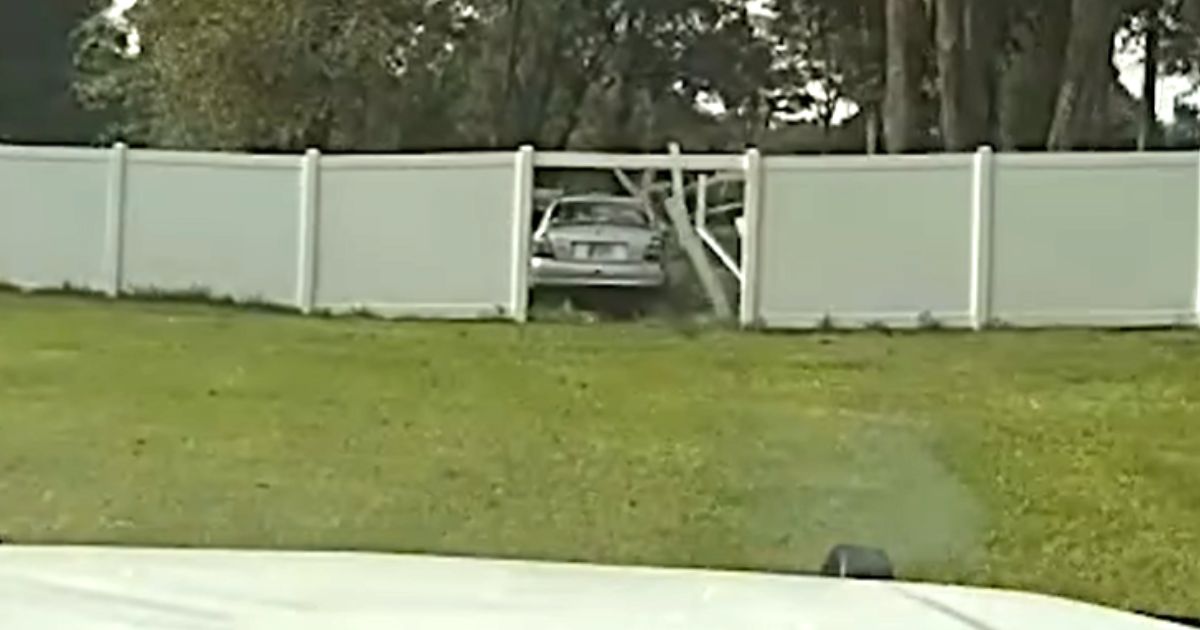 Ocala, Florida, police officers pursue a suspected car thief.