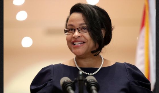 Renatha Francis is seen speaking at a news conference, in May 2020 in Miami. Florida.