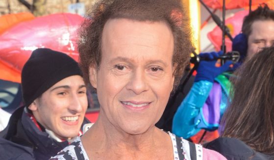 TV personality Richard Simmons attends the 87th Annual Macy's Thanksgiving Day Parade on Nov. 28, 2013, in New York City.
