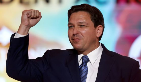 Florida Gov. Ron DeSantis speaks during the Turning Point USA Student Action Summit held at the Tampa Convention Center in Tampa, Florida, on July 22.