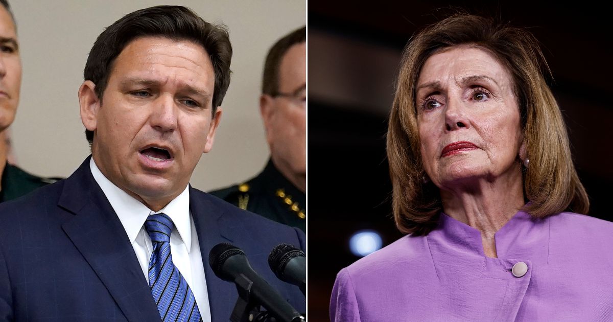 DeSantis Takes Stage, Promises What's Happening 'Will Result in the Retirement of Nancy Pelosi'