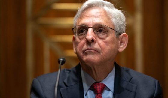 Attorney General Merrick Garland, pictured in a file photo testifying before a Senate subcommittee in April.
