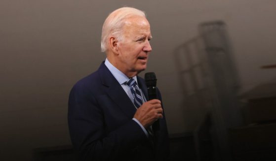 U.S. President Joe Biden speaks on his Safer America Plan at the Marts Center on Tuesday in Wilkes-Barre, Pennsylvania.