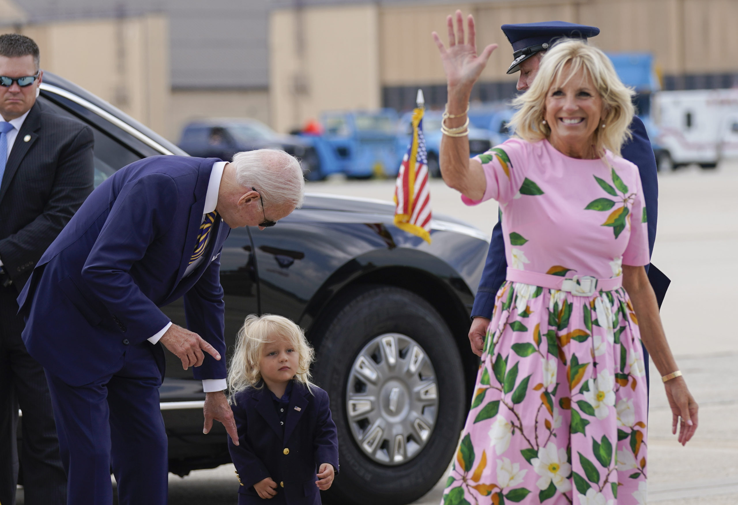 Jill Biden was on vacation in South Carolina when she started experiencing symptoms and tested positive for COVID-19.