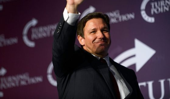 Florida Gov. Ron DeSantis speaks at the Unite and Win Rally in support of Pennsylvania Republican gubernatorial candidate Doug Mastriano at the Wyndham Hotel on Aug.19 in Pittsburgh, Pennsylvania.