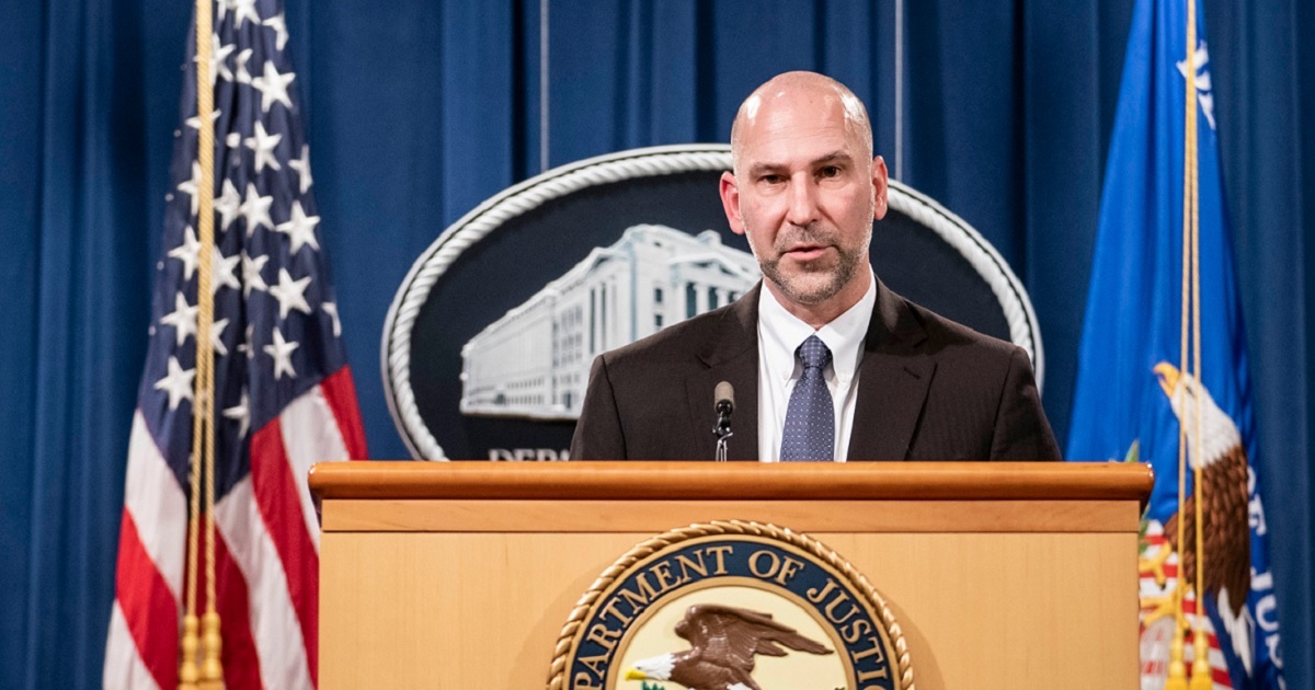 Steven D'Antuono, FBI assistant director in charge of the bureau's Washington field office, is pictured in news conference from Jan. 12, 2021.