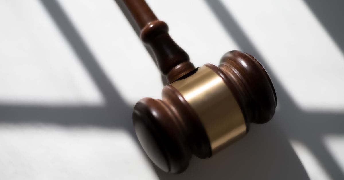 A gavel is seen in the above stock image.