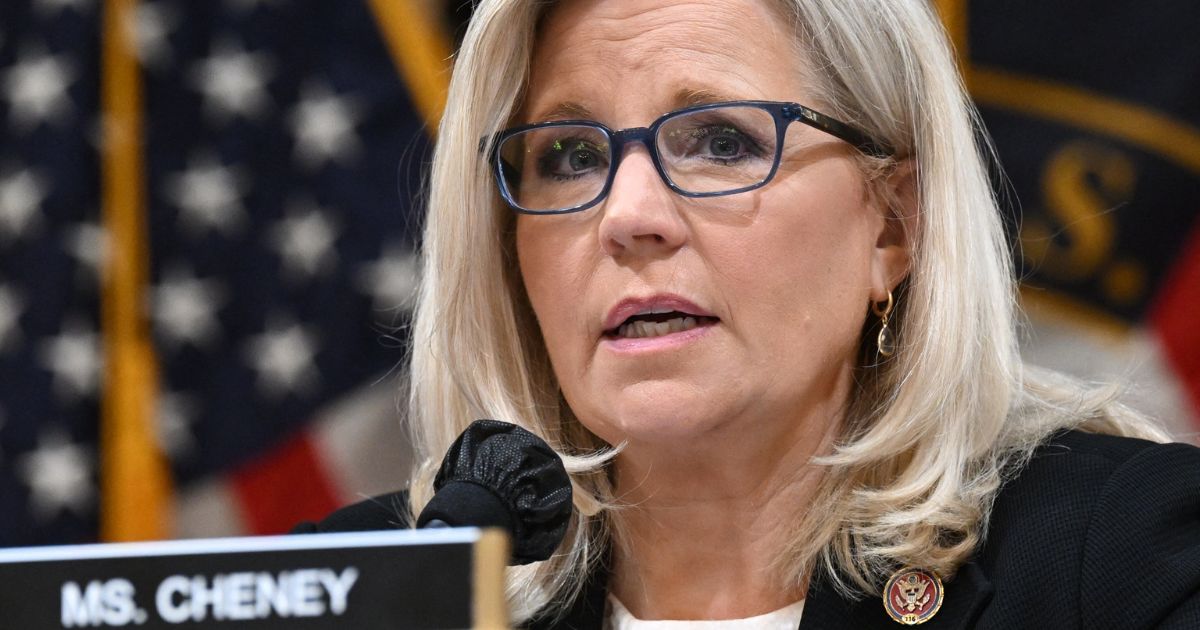 Representative Liz Cheney speaks at the opening of a hearing on Capitol Hill on July 12, in Washington, D.C.