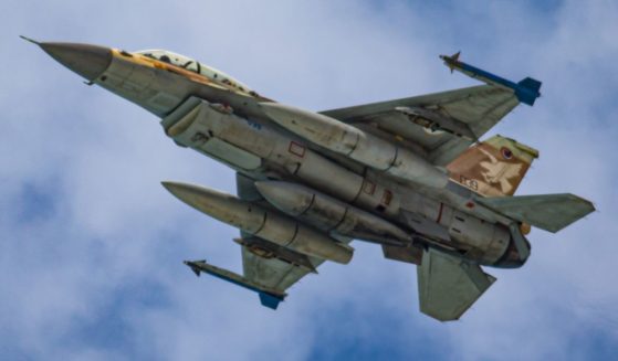 The above image is of an Israeli F-16.