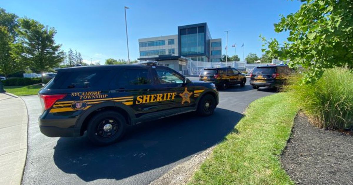 Law enforcement exchanged fire with a suspect who allegedly tried to breach an FBI building in Kenwood, Ohio, on Thursday.