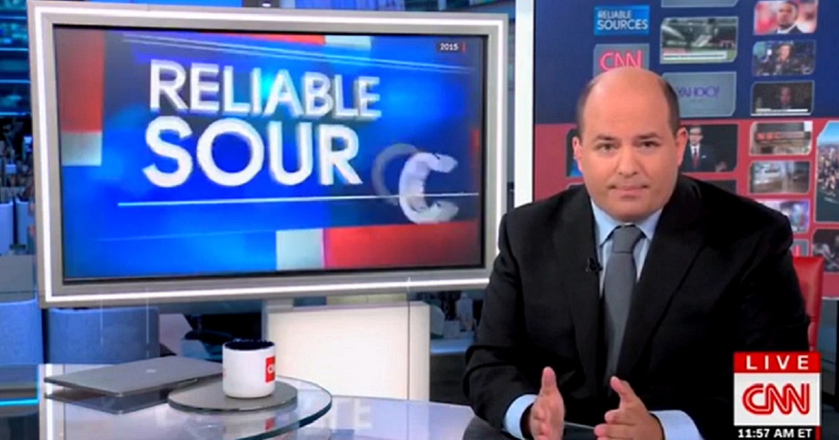 Now-former CNN host Brian Stelter appears on his last episode of "Reliable Sources" on Sunday.