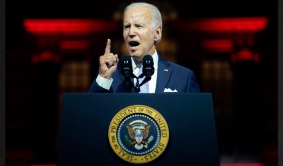 President Joe Biden was heckled repeatedly while giving his inflammatory speech outside Independence Hall, Thursday night in Philadelphia.