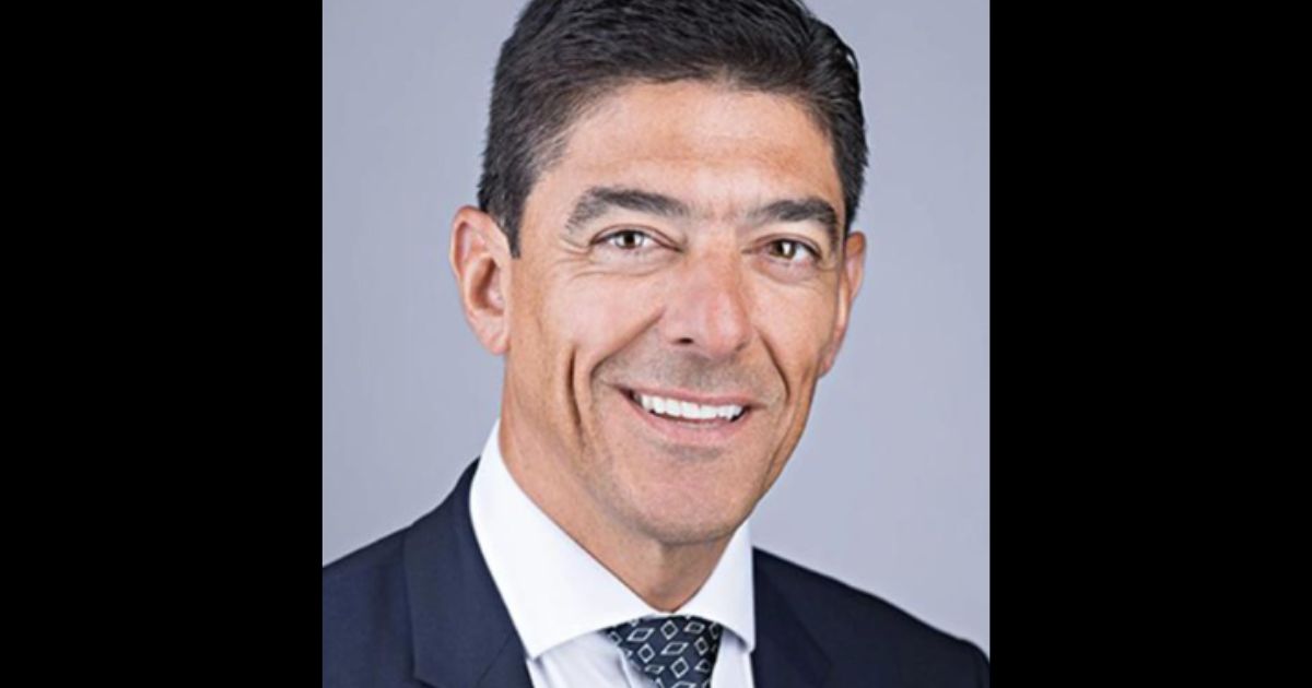 The above image is of Gustavo Arnal, the former CFO of Bed, Bath & Beyond.