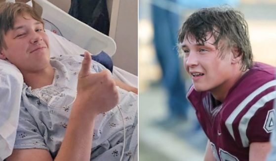 North Dakota teen Ole Svangstu is recovering after going into cardiac arrest during a football game. He was revived by medical personnel at the scene and later underwent heart surgery.
