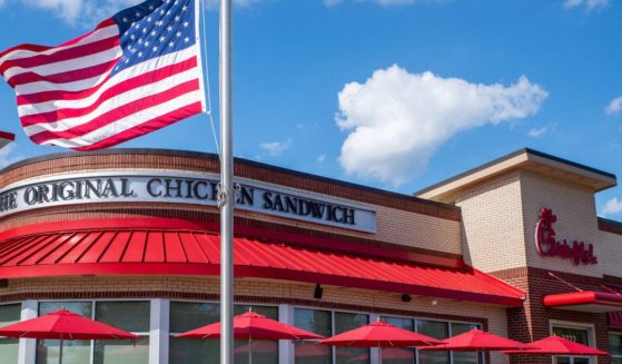 A Houston, Texas, Chick-fil-A is pictured on July 5.