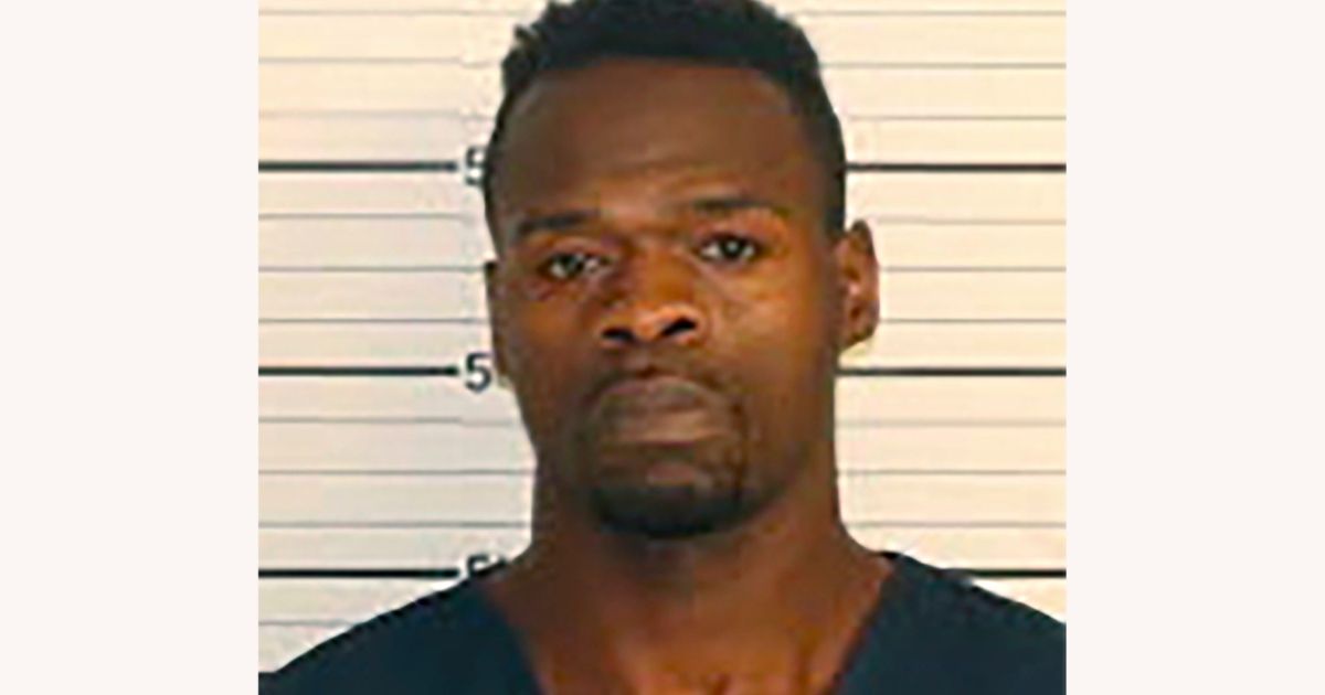 This booking photo shows Cleotha Abston on Saturday.