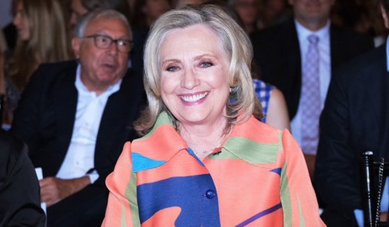Hillary Clinton is seen at the 79th Venice International Film Festival on Thursday in Venice, Italy.