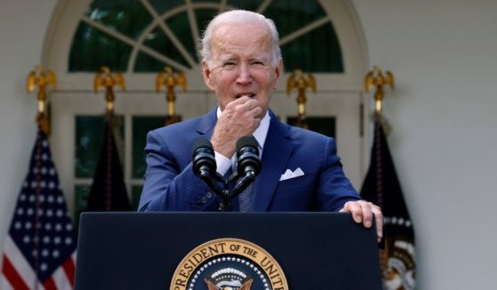 President Joe Biden delivers remarks at the White House on Tuesday in Washington, D.C.