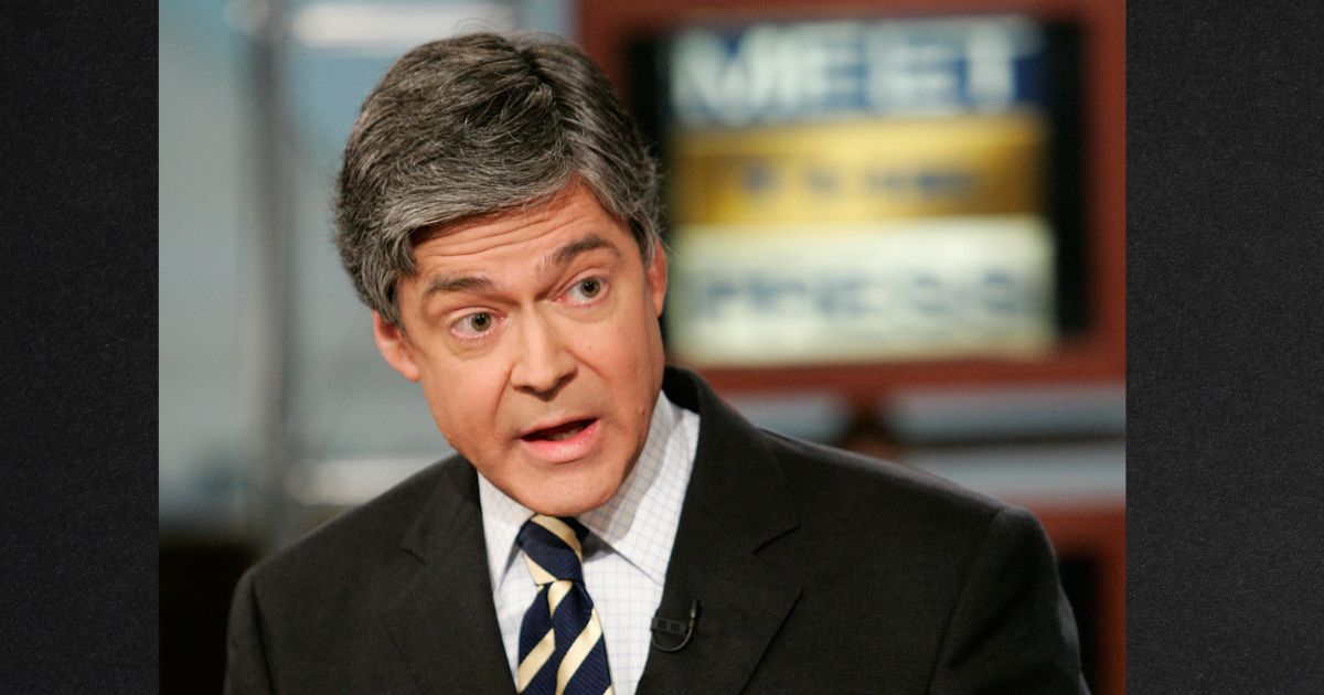 John Harwood, seen in a file photo from 2007, abruptly left CNN Friday after tweeting his support for President Joe Biden's aggressive speech Thursday night.