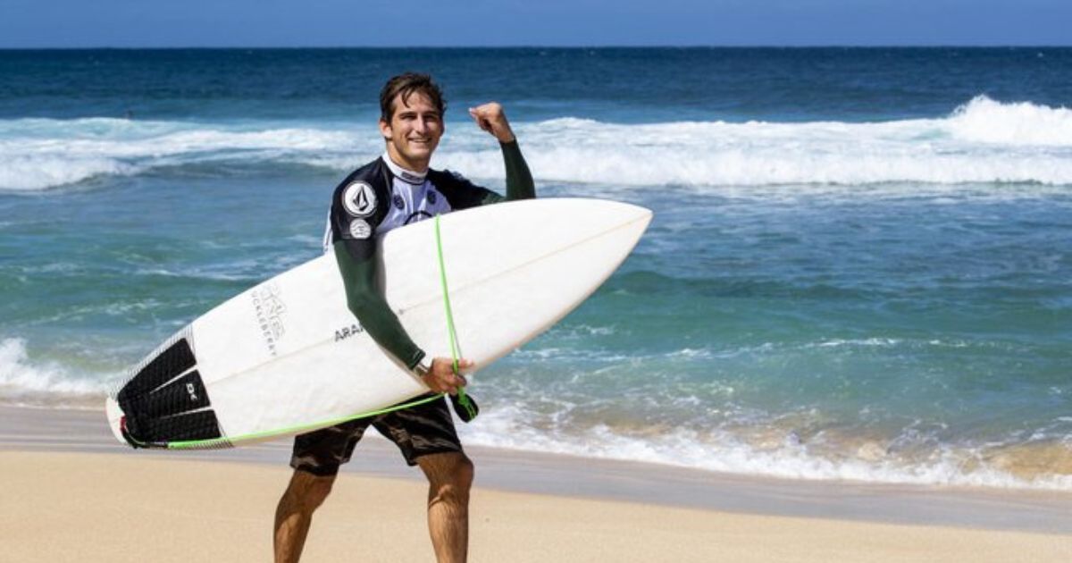 Kalani David, 24, suffered a seizure and died while surfing in Costa Rica on Saturday.
