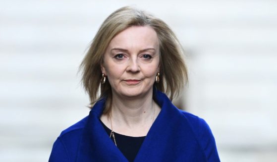 U.K. Foreign Secretary Liz Truss attends the weekly cabinet meeting at Downing Street in London, England, on March 8.