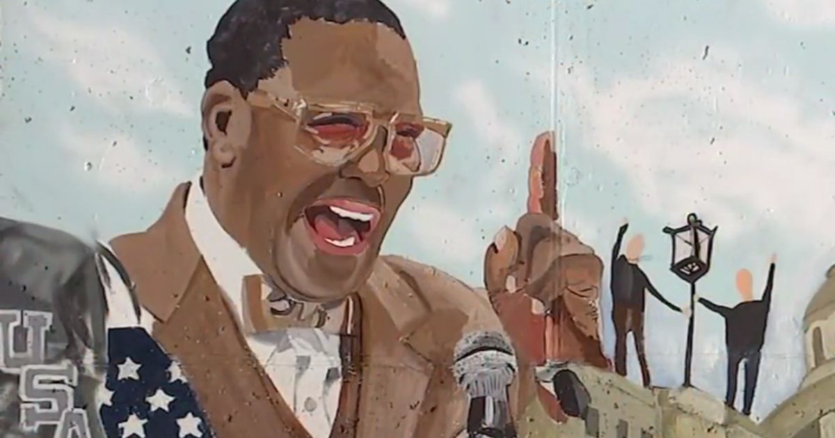 The town council of Greenburgh, New York, vowed to remove an image of Nation of Islam leader Louis Farrakhan from a taxpayer-funded Black Lives Matter mural.