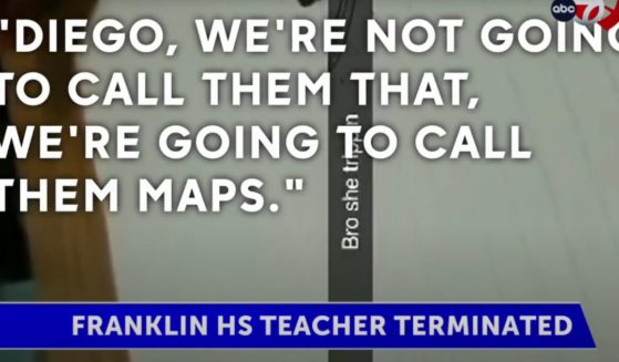 The teacher could be heard on the recording apparently arguing against using the term "pedophiles" in favor of saying "Minor Attracted Persons."