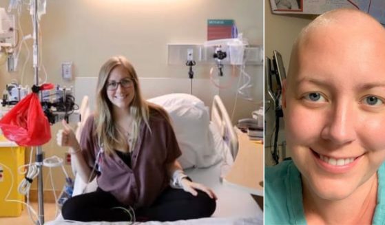 Faith Rempe had been declared cancer free in July after a bone marrow transplant, but was hospitalized again with complications just weeks later.