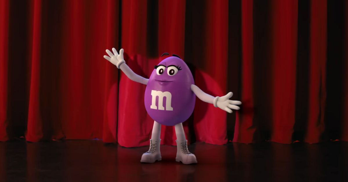 the Purple M&M